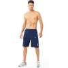 imageNORTHYARD Mens Athletic Running Shorts Quick Dry Workout Shorts 7quot 5quot 9quot Lightweight Sports Gym Basketball Tennis HikingDarkblue