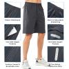 imageNORTHYARD Mens Athletic Running Shorts Quick Dry Workout Shorts 7quot 5quot 9quot Lightweight Sports Gym Basketball Tennis HikingDarkgrey