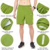 imageNORTHYARD Mens Athletic Running Shorts Quick Dry Workout Shorts 7quot 5quot 9quot Lightweight Sports Gym Basketball Tennis HikingGreenery