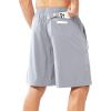 imageNORTHYARD Mens Athletic Running Shorts Quick Dry Workout Shorts 7quot 5quot 9quot Lightweight Sports Gym Basketball Tennis HikingGrey