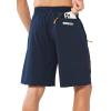 imageNORTHYARD Mens Athletic Running Shorts Quick Dry Workout Shorts 7quot 5quot 9quot Lightweight Sports Gym Basketball Tennis HikingNavy