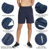 imageNORTHYARD Mens Athletic Running Shorts Quick Dry Workout Shorts 7quot 5quot 9quot Lightweight Sports Gym Basketball Tennis HikingNavy