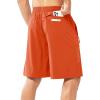 imageNORTHYARD Mens Athletic Running Shorts Quick Dry Workout Shorts 7quot 5quot 9quot Lightweight Sports Gym Basketball Tennis HikingOrange