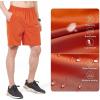 imageNORTHYARD Mens Athletic Running Shorts Quick Dry Workout Shorts 7quot 5quot 9quot Lightweight Sports Gym Basketball Tennis HikingOrange