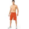 imageNORTHYARD Mens Athletic Running Shorts Quick Dry Workout Shorts 7quot 5quot 9quot Lightweight Sports Gym Basketball Tennis HikingOrange