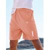 imageNORTHYARD Mens Athletic Running Shorts Quick Dry Workout Shorts 7quot 5quot 9quot Lightweight Sports Gym Basketball Tennis HikingPinkorange