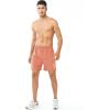 imageNORTHYARD Mens Athletic Running Shorts Quick Dry Workout Shorts 7quot 5quot 9quot Lightweight Sports Gym Basketball Tennis HikingPinkorange