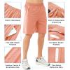 imageNORTHYARD Mens Athletic Running Shorts Quick Dry Workout Shorts 7quot 5quot 9quot Lightweight Sports Gym Basketball Tennis HikingPinkorange