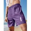 imageNORTHYARD Mens Athletic Running Shorts Quick Dry Workout Shorts 7quot 5quot 9quot Lightweight Sports Gym Basketball Tennis HikingPurple