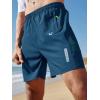 imageNORTHYARD Mens Athletic Running Shorts Quick Dry Workout Shorts 7quot 5quot 9quot Lightweight Sports Gym Basketball Tennis HikingSeablue