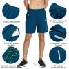 imageNORTHYARD Mens Athletic Running Shorts Quick Dry Workout Shorts 7quot 5quot 9quot Lightweight Sports Gym Basketball Tennis HikingSeablue