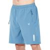 imageNORTHYARD Mens Athletic Running Shorts Quick Dry Workout Shorts 7quot 5quot 9quot Lightweight Sports Gym Basketball Tennis HikingSkyblue