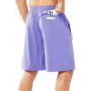 imageNORTHYARD Mens Athletic Running Shorts Quick Dry Workout Shorts 7quot 5quot 9quot Lightweight Sports Gym Basketball Tennis HikingViolet
