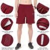 imageNORTHYARD Mens Athletic Running Shorts Quick Dry Workout Shorts 7quot 5quot 9quot Lightweight Sports Gym Basketball Tennis HikingWinered