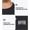 imageNORTHYARD Mens Heavyweight Cotton TShirts Crewneck Short Sleeve Fashion Casual Shirts for MenBlack