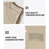 imageNORTHYARD Mens Heavyweight Cotton TShirts Crewneck Short Sleeve Fashion Casual Shirts for MenDersert