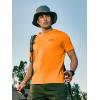 imageNORTHYARD Mens Heavyweight Cotton TShirts Crewneck Short Sleeve Fashion Casual Shirts for MenOrange