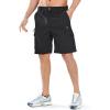 imageNORTHYARD Mens Hiking Cargo Shorts 9quot Casual Golf Lightweight Workout Short Athletic Outdoor Fishing Work Sport with PocketsBlack