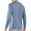 imageNORTHYARD Mens Long Sleeve Shirts Quick Dry Workout Gym Athletic Running Sun T Shirts TopsBlueheather