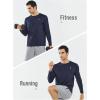imageNORTHYARD Mens Long Sleeve Shirts Quick Dry Workout Gym Athletic Running Sun T Shirts TopsNavy