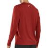 imageNORTHYARD Mens Long Sleeve Shirts Quick Dry Workout Gym Athletic Running Sun T Shirts TopsRedochre