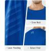 imageNORTHYARD Mens Long Sleeve Shirts Quick Dry Workout Gym Athletic Running Sun T Shirts TopsRoyalblue