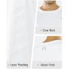 imageNORTHYARD Mens Long Sleeve Shirts Quick Dry Workout Gym Athletic Running Sun T Shirts TopsWhite