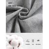 imageNORTHYARD Mens Sweat Shorts 5quot with Pockets Cotton Drawstring Summer Running Casual Lounge ShortsLight Heather