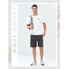 imageNORTHYARD Mens Twill Casual Cotton Cargo Shorts Drawstring Elastic Waist ampamp 6 Pockets Classic Work Shorts for MenDarkgrey
