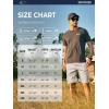imageNORTHYARD Mens Twill Casual Cotton Cargo Shorts Drawstring Elastic Waist ampamp 6 Pockets Classic Work Shorts for MenLightgrey