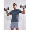 imageNORTHYARD Mens Workout Gym TShirts Lightweight Running Athletic Short Sleeve Quick Dry Shirt TopsCoolgrey