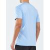 imageNORTHYARD Mens Workout Gym TShirts Lightweight Running Athletic Short Sleeve Quick Dry Shirt TopsSkyblue