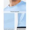 imageNORTHYARD Mens Workout Gym TShirts Lightweight Running Athletic Short Sleeve Quick Dry Shirt TopsSkyblue