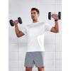 imageNORTHYARD Mens Workout Gym TShirts Lightweight Running Athletic Short Sleeve Quick Dry Shirt TopsWhite