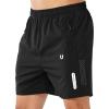 imageNORTHYARD Mens Athletic Running Shorts Quick Dry Workout Shorts 7quot 5quot 9quot Lightweight Sports Gym Basketball Tennis HikingBlack