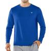 imageNORTHYARD Mens Long Sleeve Shirts Quick Dry Workout Gym Athletic Running Sun T Shirts TopsRoyalblue
