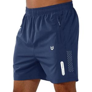 imageNORTHYARD Mens Athletic Running Shorts Quick Dry Workout Shorts 7quot 5quot 9quot Lightweight Sports Gym Basketball Tennis HikingDarkblue