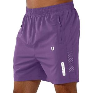 imageNORTHYARD Mens Athletic Running Shorts Quick Dry Workout Shorts 7quot 5quot 9quot Lightweight Sports Gym Basketball Tennis HikingPurple