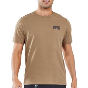 imageNORTHYARD Mens Heavyweight Cotton TShirts Crewneck Short Sleeve Fashion Casual Shirts for MenBrown