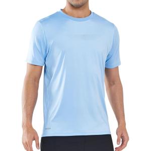 imageNORTHYARD Mens Workout Gym TShirts Lightweight Running Athletic Short Sleeve Quick Dry Shirt TopsSkyblue
