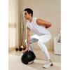 imageNORTHYARD Mens Joggers Pants with Zipper Pockets Tapered Athletic Workout Running Sweatpants for MenWhite