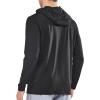 imageNORTHYARD Mens Long Sleeve Hoodie Shirts Sun Protection Fishing Running Swim Rash Guard Lightweight Quick Dry UPF 50 HikingBlack