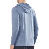 imageNORTHYARD Mens Long Sleeve Hoodie Shirts Sun Protection Fishing Running Swim Rash Guard Lightweight Quick Dry UPF 50 HikingBlueheather