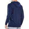 imageNORTHYARD Mens Long Sleeve Hoodie Shirts Sun Protection Fishing Running Swim Rash Guard Lightweight Quick Dry UPF 50 HikingNavy