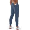 imageNORTHYARD Mens Joggers Pants with Zipper Pockets Athletic Track Pants Tapered Lightweight Mesh for Jogging Running GymCoolgrey