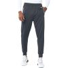 imageNORTHYARD Mens Joggers Pants with Zipper Pockets Athletic Track Pants Tapered Lightweight Mesh for Jogging Running GymDarkgrey