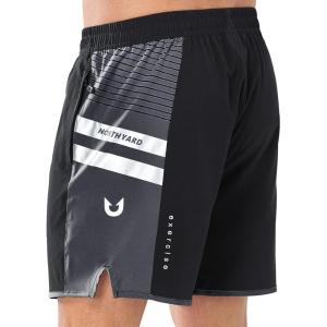 imageNORTHYARD Mens 5quot Athletic Running Shorts Quick Dry Workout Gym Shorts 7quot Lightweight Sports Tennis Shorts Swim Trunks Beach042 Black 2XL