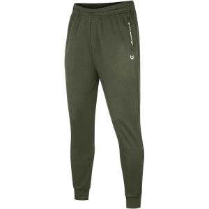 imageNORTHYARD Mens Joggers Pants with Zipper Pockets Athletic Track Pants Tapered Lightweight Mesh for Jogging Running GymArmygreen