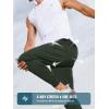 imageNORTHYARD Mens Joggers Pants with Zipper Pockets Lightweight Sweatpants Athletic Running Workout Track Pants for MenArmygreen