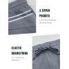 imageNORTHYARD Mens Joggers Pants with Zipper Pockets Lightweight Sweatpants Athletic Running Workout Track Pants for MenCoolgrey